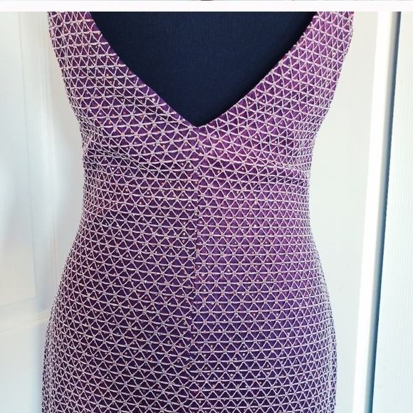 Y2K 90s Vintage little purple slip dress - Picture 5 of 8